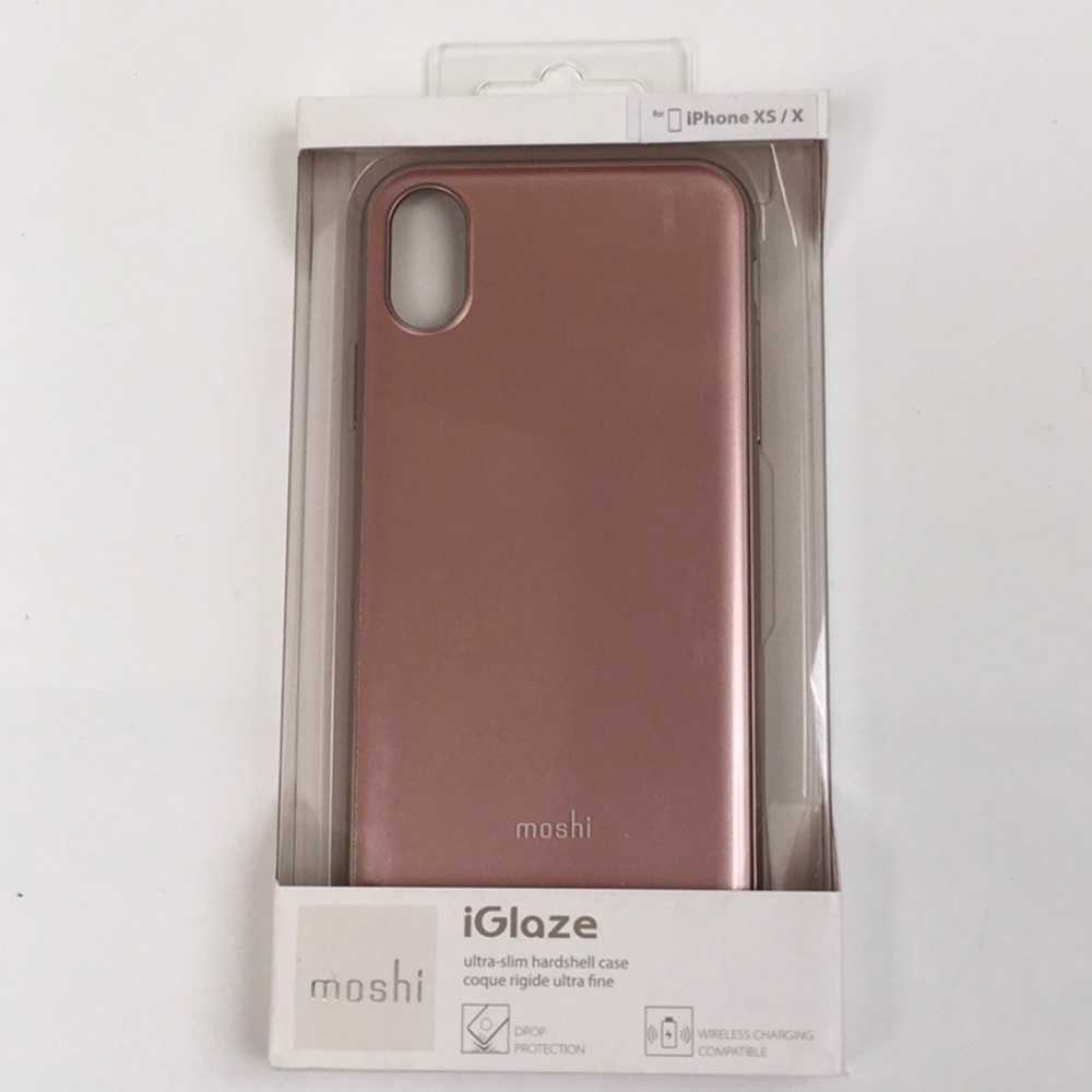 Moshi iGlaze iPhone X/XS case - Pink